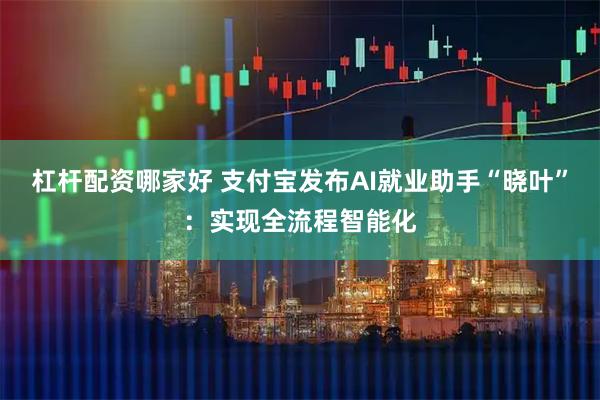 杠杆配资哪家好 支付宝发布AI就业助手“晓叶”：实现全流程智能化