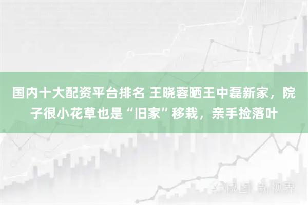 国内十大配资平台排名 王晓蓉晒王中磊新家，院子很小花草也是“旧家”移栽，亲手捡落叶